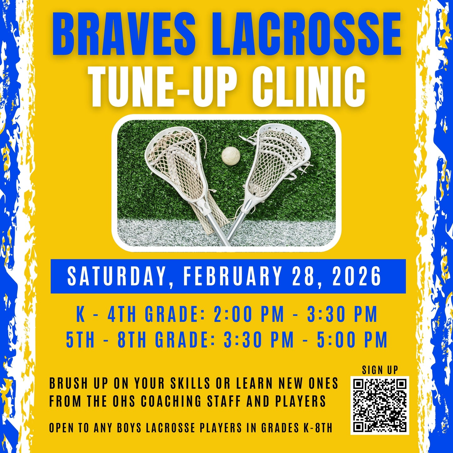 2026 Olentangy Braves Tune-Up Lacrosse Clinic